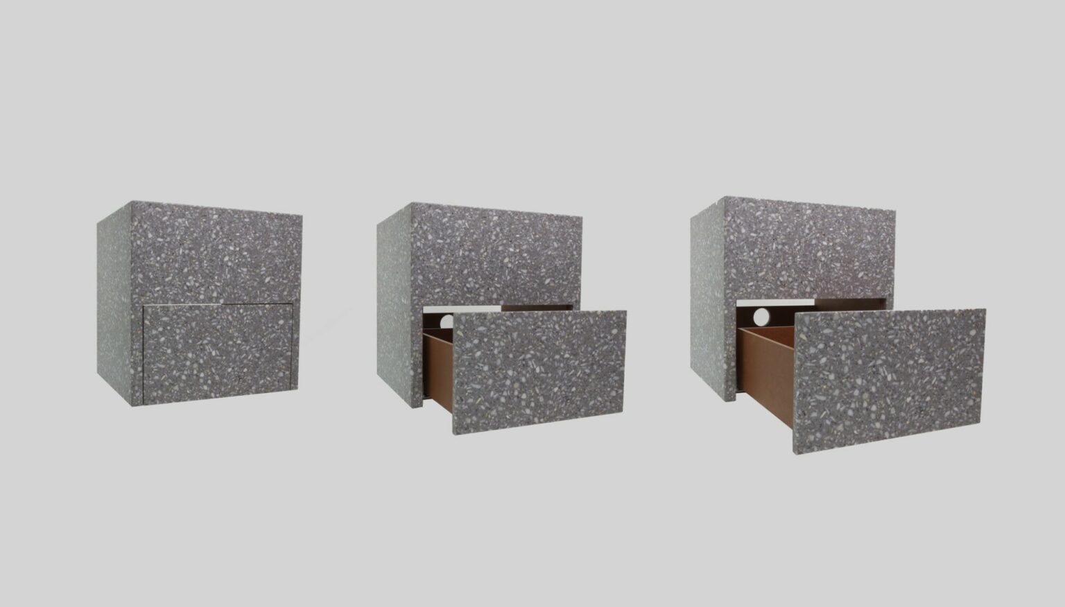 Все виды терраццо в ванной и в душе. Крупные форматы, любая текстура.